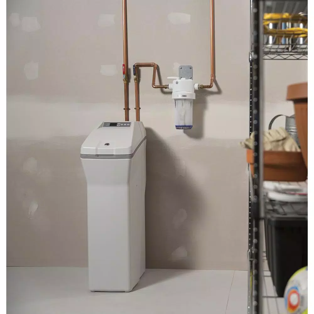 GE Heavy-Duty Whole House Water Filtration System, Sediment and Rust Reduction