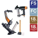 Freeman Professional Pneumatic Flooring Nailer Kit (2-Piece) - 3-in-1 & 4-in-1 Nailer/Stapler Set thumbnail 2