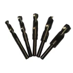 Drill America DWDCO M35 Cobalt Reduced Shank Drill Bit Set, 5-Piece, 9/16 in. - 1 in. thumbnail 1