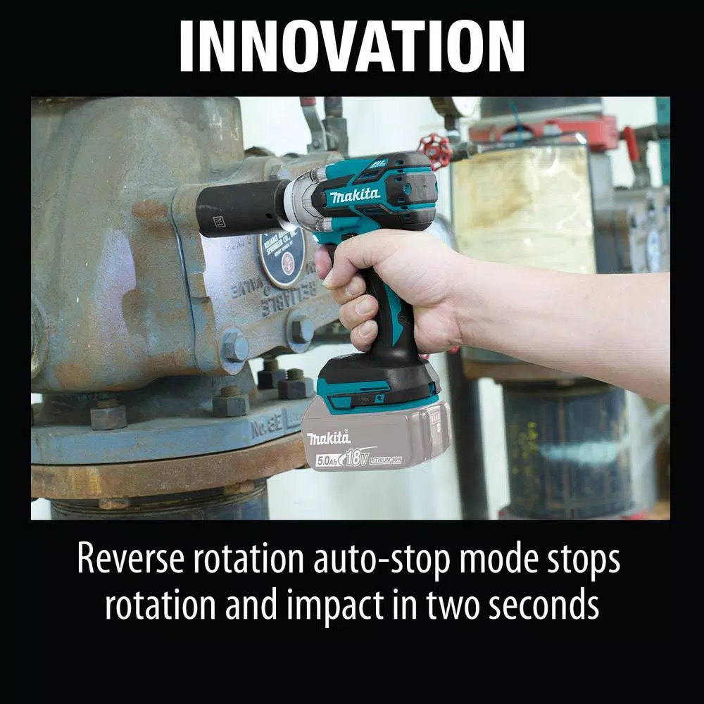 Makita 18V LXT Brushless 1/2 in. 3-Speed Impact Wrench (Tool Only)