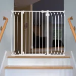 Summer Infant Sure and Secure 36 in. Extra-Tall Walk-Thru Pressure Mounted Gate, White thumbnail 3