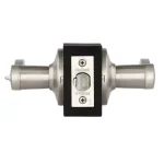 Kwikset Lido Satin Nickel Exterior Entry Door Lever with SmartKey Security thumbnail 2