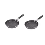 GraniteStone Diamond Non-Stick Aluminum Mini Fry Pan, 5.5 in. (2-Pack) thumbnail 1
