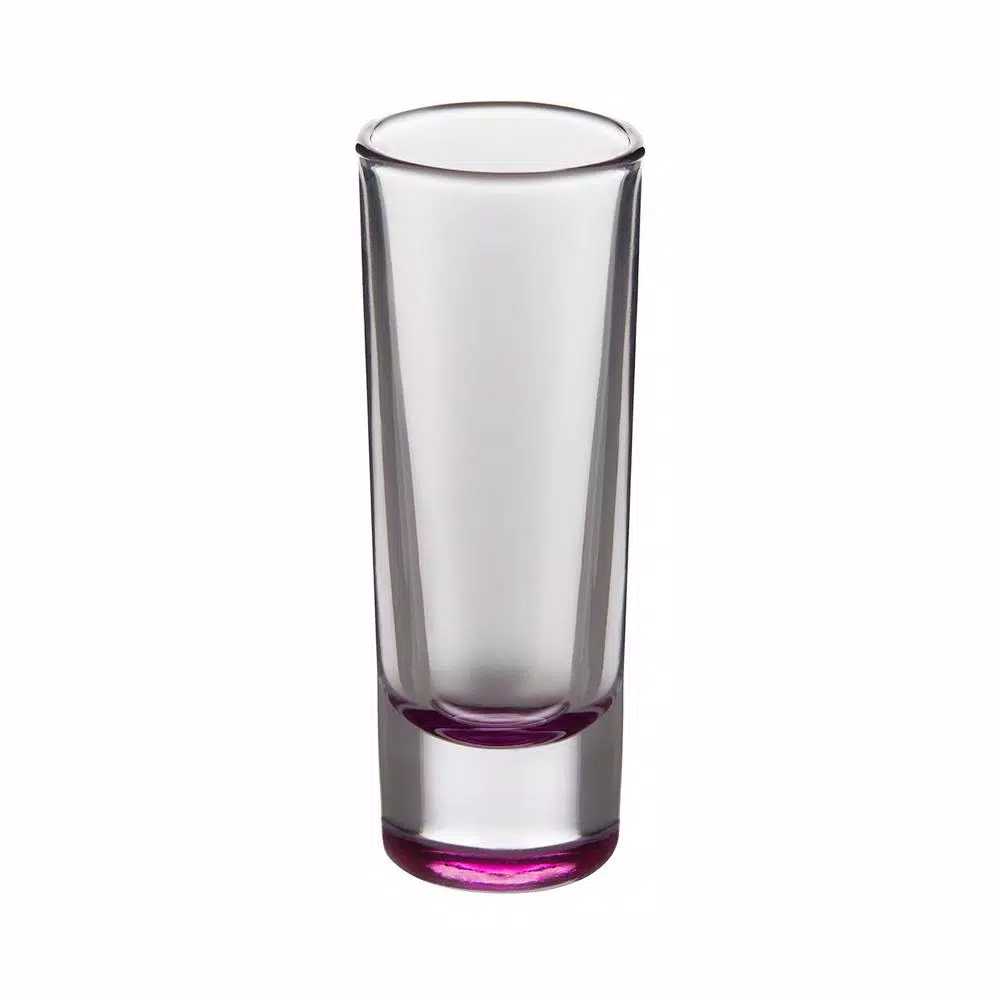 Libbey Troyano 2 oz. Multi-Color Glass Shooter Set, 6-Pack