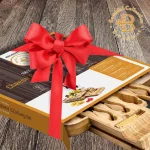 Bambusi Bambsi Bamboo Cheese Board and Cutlery Set with Slide Out Drawer and 4 Utensils thumbnail 6