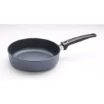 Woll Diamond Lite 2.6 qt. Cast Aluminum Nonstick Saute Pan with Glass Lid, Induction Capable, Gray thumbnail 3