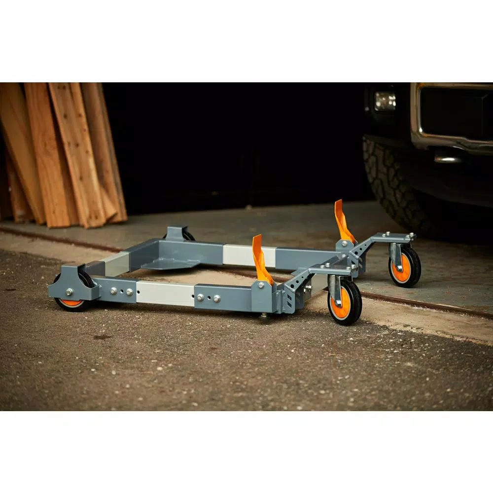 BORA PM-3800 Steel High Clearance Universal Mobile Base with 1500 lb Capacity