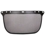 ERB Black Steel Mesh Face Screen, ANSI Z87-S 1992 Compliant, Epoxy Coated thumbnail 1