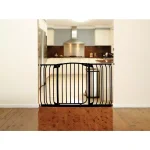 Dreambaby Chelsea Extra Wide Auto-Close Security Gate with Extensions, Black thumbnail 4