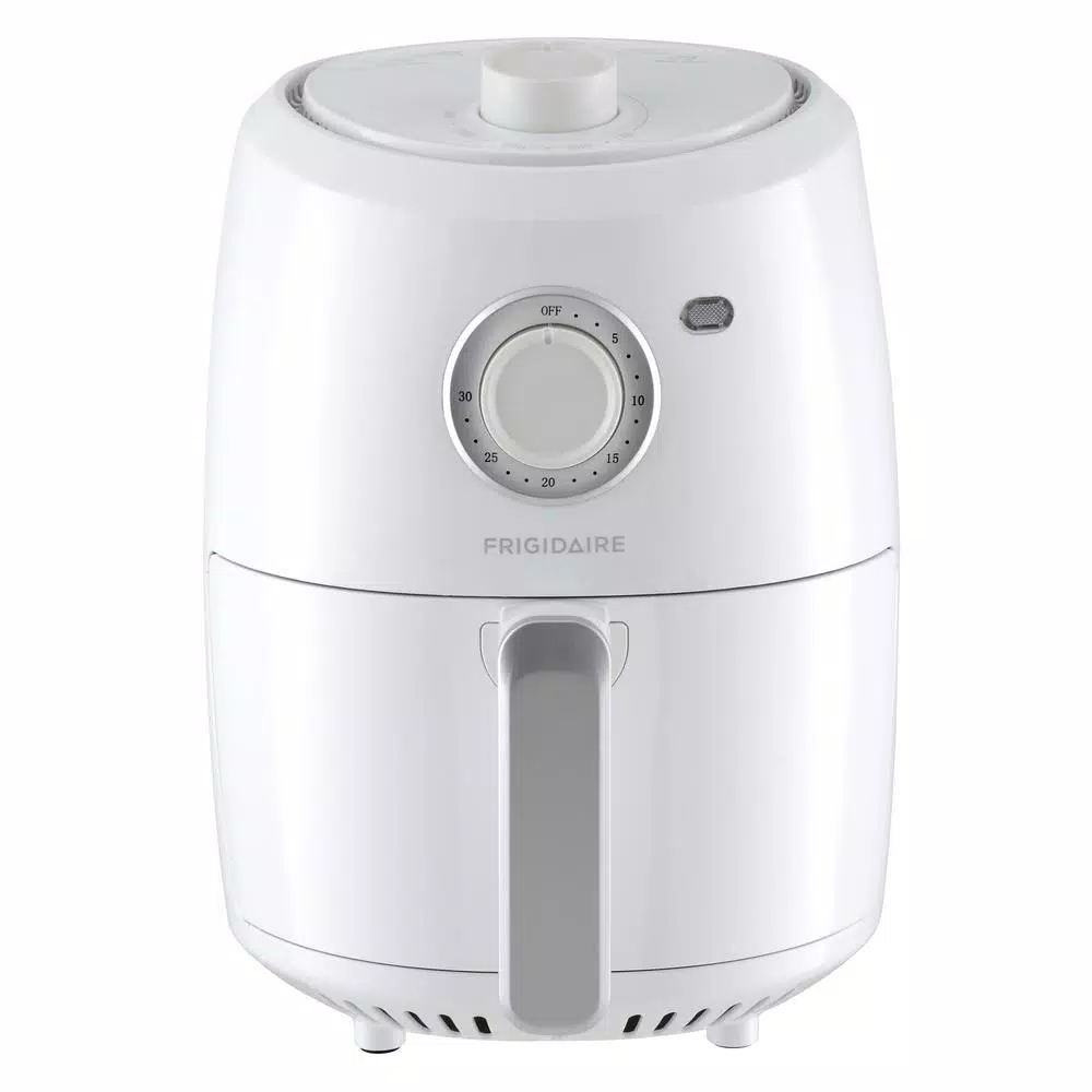 Frigidaire 2.1 qt. White Electric Air Fryer with Mechanical Timer and Rapid Air Circulation