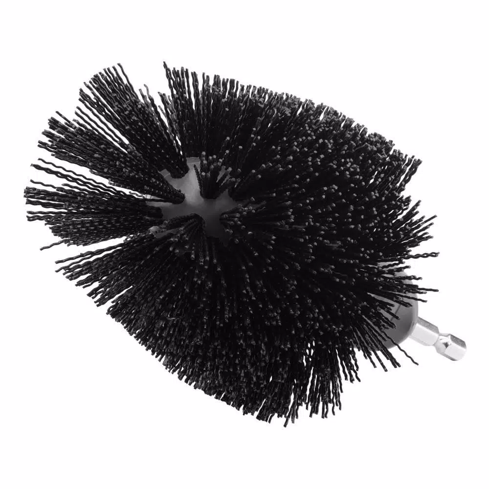 RYOBI Abrasive Bristle Brush Cleaning Kit with 6 in. Extension Bar, 2-Piece