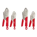 Milwaukee TORQUE LOCK Curved Jaw Locking Pliers Set, 4-Piece thumbnail 1