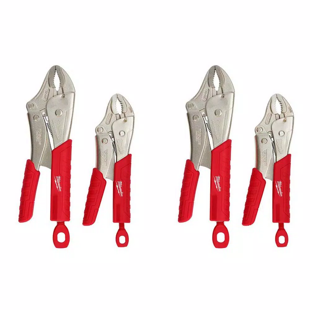 Milwaukee TORQUE LOCK Curved Jaw Locking Pliers Set, 4-Piece