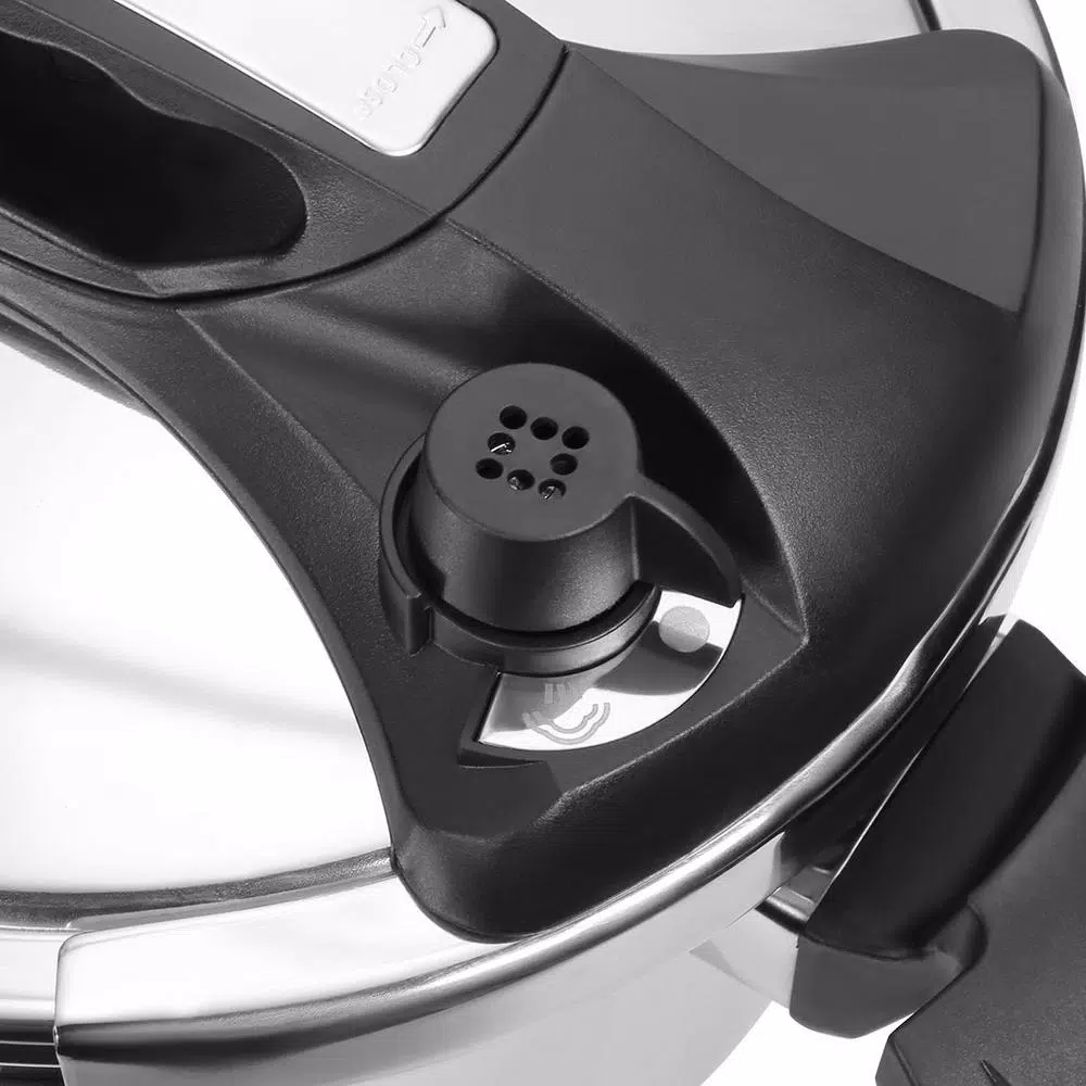 Barton 6 Qt. Stainless Steel Stove Top Pressure Cooker, Induction Compatible with Easy-Lock Lid