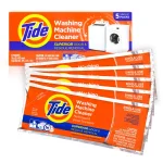 Tide Washing Machine Cleaner, Oxygenated Bleach Formula, 5-Count Pack thumbnail 1