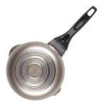 Farberware 1-Quart Nonstick Aluminum Saucier, Stainless Look, Dishwasher Safe thumbnail 4