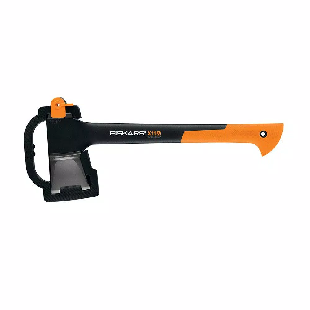 Fiskars X11 17 in. Splitting Axe, 2.7 lbs, Composite Handle