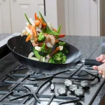 Ecolution Hong Kong Chopstick House 12-inch Aluminum Nonstick Wok with Helper Handle thumbnail 6