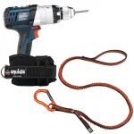 Ergodyne Squids 3191 Power Tool Tethering Kit with Single Carabiner Lanyard and Tool Trap thumbnail 1