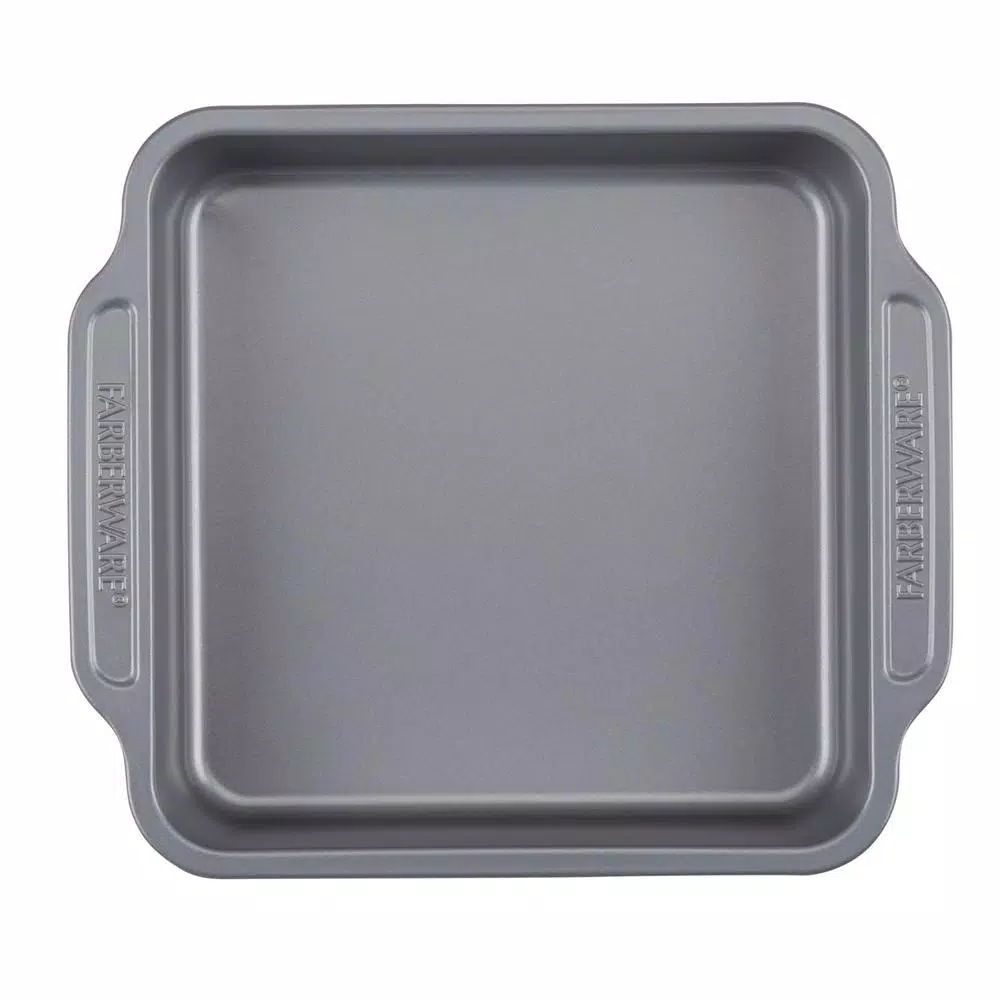 Farberware 8-Piece Nonstick Bakeware Set, Gray Steel