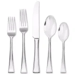 Hampton Signature Ainsleigh 20-Piece Satin Stainless Steel Flatware Set, Service for 4 thumbnail 1