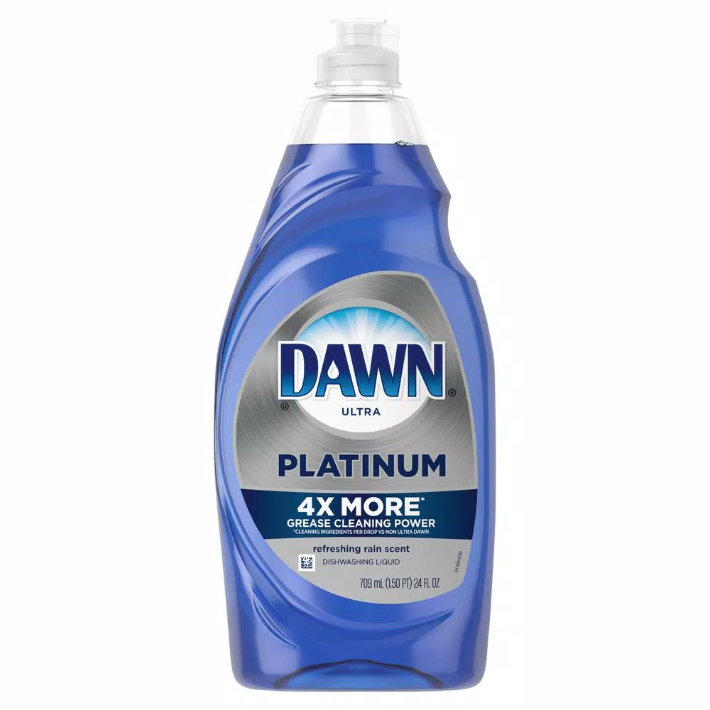 Dawn Platinum Ultra Dish Soap, Refreshing Rain, 24 oz. (10-Pack)