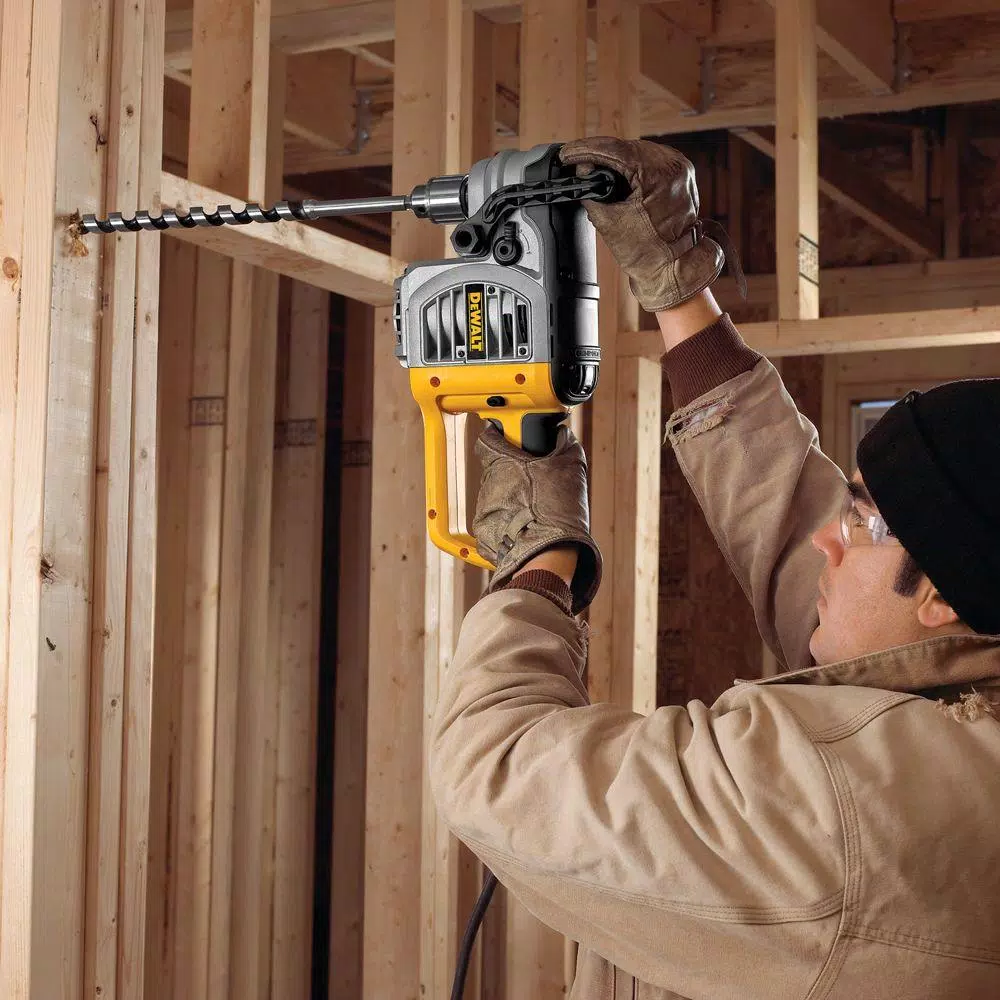 DEWALT DWD460K 1/2 in. 11 Amp Variable Speed Right Angle Stud and Joist Drill Kit
