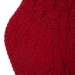 Glitzhome 22 in. Red Knitted Polyester Christmas Stockings, 2-Pack thumbnail 6