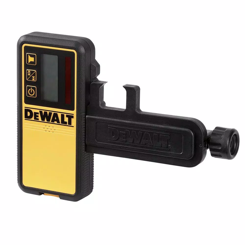 DEWALT 20V MAX Red Self-Leveling Rotary Laser Level Kit with Detector, 2Ah Battery & TSTAK Case