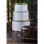 Mason Cash In the Forest Coated-Steel Cake Tin Set with Lids, 3-Piece Nesting Set thumbnail 4
