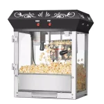 Great Northern Popcorn 6 oz. Black Foundation Model Popcorn Popper Machine thumbnail 1