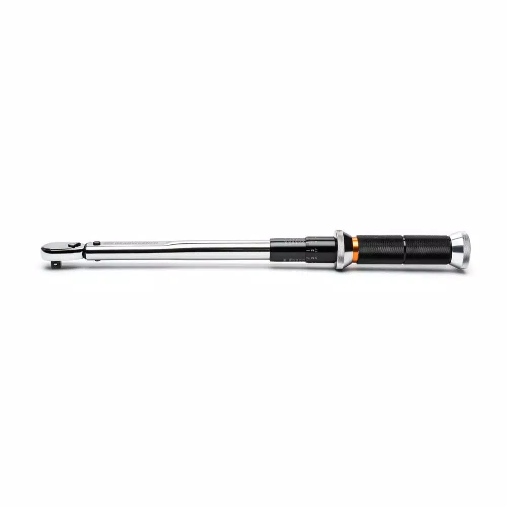 GearWrench 120XP Micrometer Torque Wrench, 3/8 in. Drive, 10-100 ft-lb