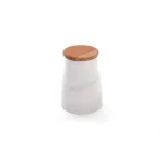 BergHOFF Essentials 2.1 Qt. Porcelain Kitchen Canister with Natural Cork Lid thumbnail 1