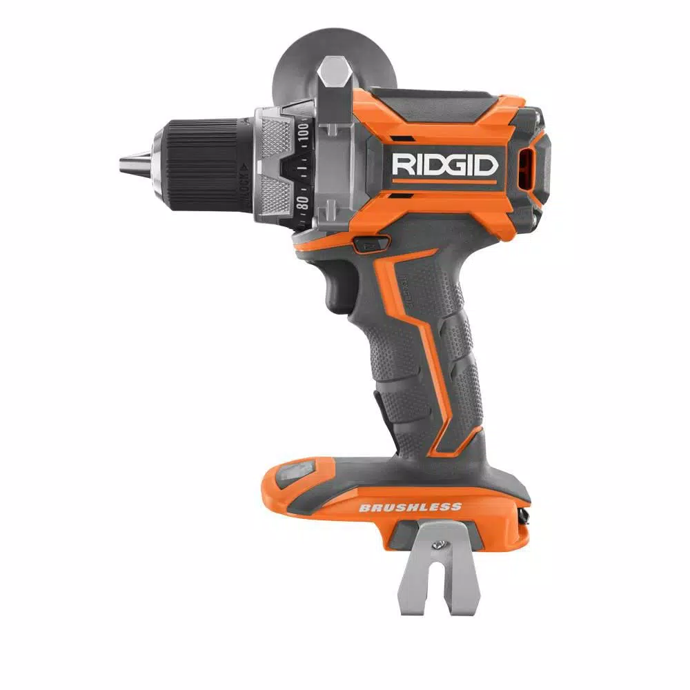 RIDGID 18V Lithium-Ion Brushless 1/2 in. Compact Cordless Drill/Driver (Tool Only)