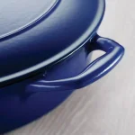 Tramontina Gourmet 4 Qt. Enameled Cast Iron Braising Pan with Lid thumbnail 7