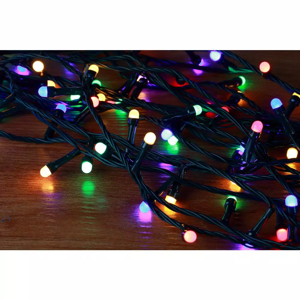 Novolink 200 LED Mini Globe Multi-Color String Lights with Wireless Smart App Control