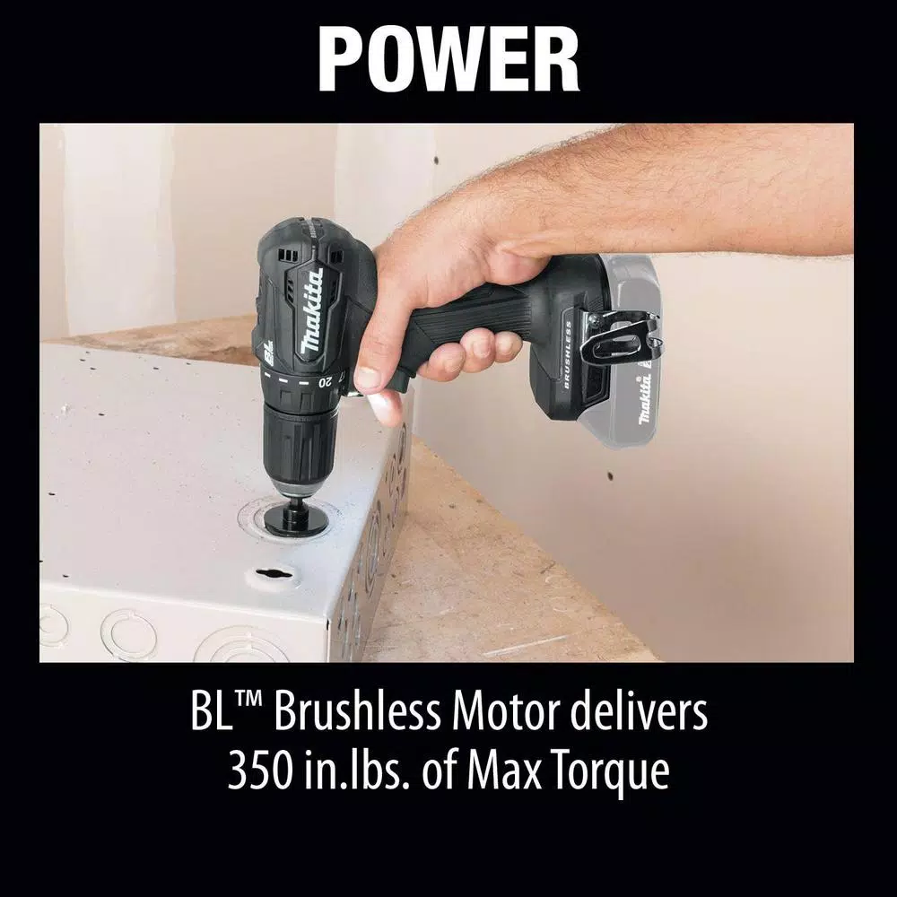Makita 18V LXT Sub-Compact Brushless Cordless 1/2 in. Driver Drill (Tool Only)
