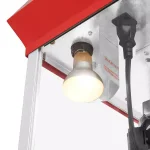 Great Northern Foundation 8 oz. Red Countertop Popcorn Machine with Whisper Quiet Motor thumbnail 8