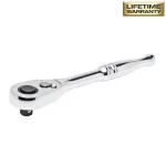 Husky 3-Piece Full Polish Ratchet Set, 1/4 in., 3/8 in., and 1/2 in. Drives thumbnail 4