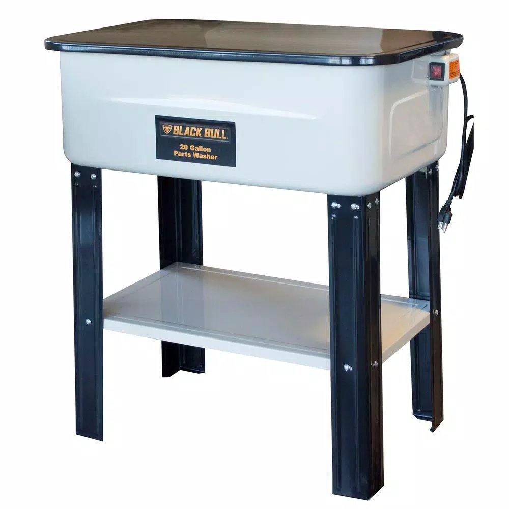 BLACK BULL 20 Gal. Water-Based Parts Washer with Electric Pump