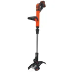 BLACK+DECKER 20V MAX Cordless String Trimmer & Edger Kit with (2) Batteries, Charger, and Bonus Leaf Sweeper thumbnail 9