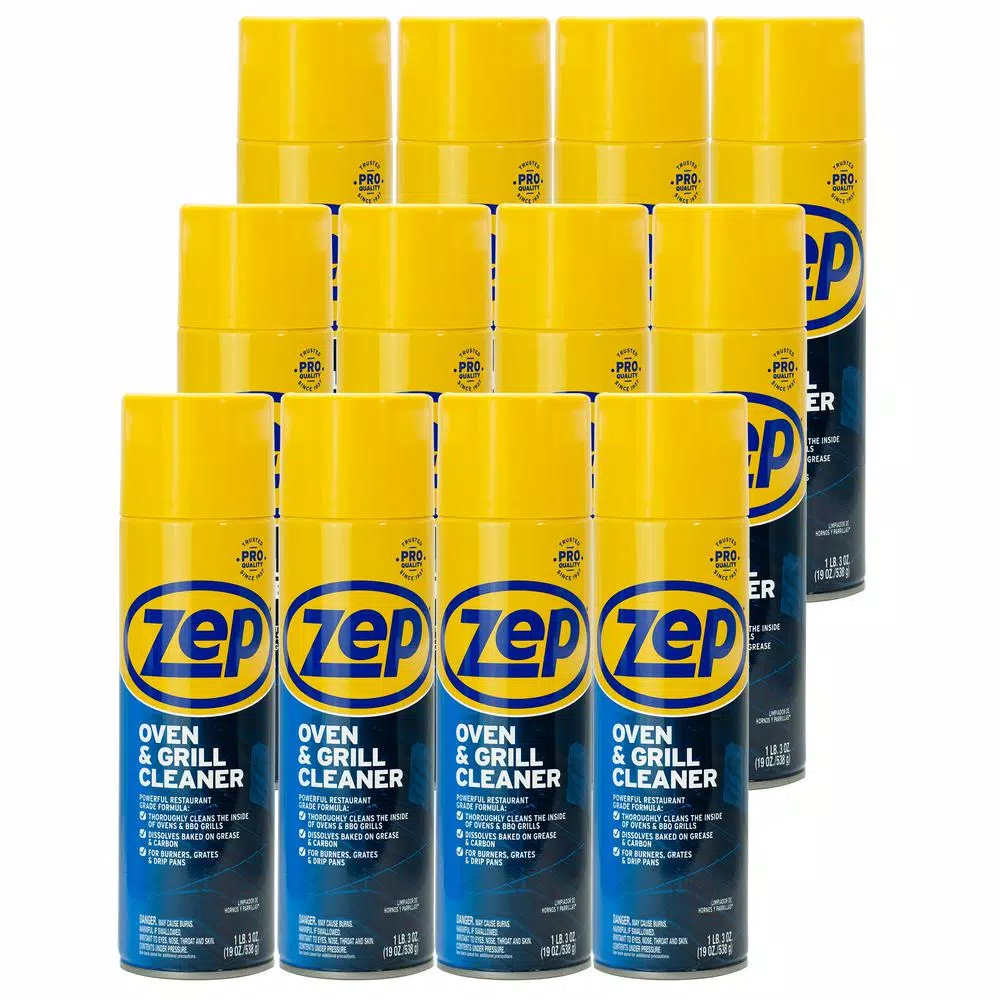 Zep Heavy-Duty Oven and Grill Cleaner Foam, 19 oz. (Case of 12)