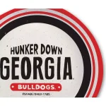 Magnolia Lane University of Georgia NCAA Officially Licensed 13.5 in. Melamine Serving Bowl thumbnail 2