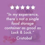 Lock & Lock Easy Essentials 14-Piece Rectangular Food Storage Container Set, BPA-Free thumbnail 7