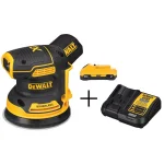 DEWALT 20V MAX XR Brushless 5 in. Cordless Random Orbital Sander Kit with 3.0 Ah Battery and Charger thumbnail 1