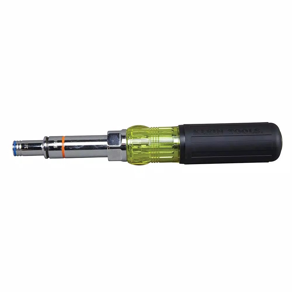 Klein Tools 7-in-1 Heavy Duty Multi-Nut Driver with Wrench-Assist Handle