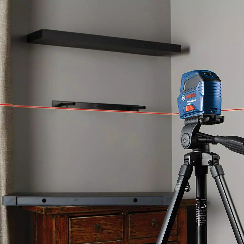 Bosch GLM 50 CX Laser Distance Measurer with Bluetooth & GLL 50 Cross Line Laser Level Kit