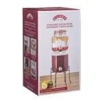 Kilner Stackable Glass Beverage Dispenser Set with Taps and Stand thumbnail 2