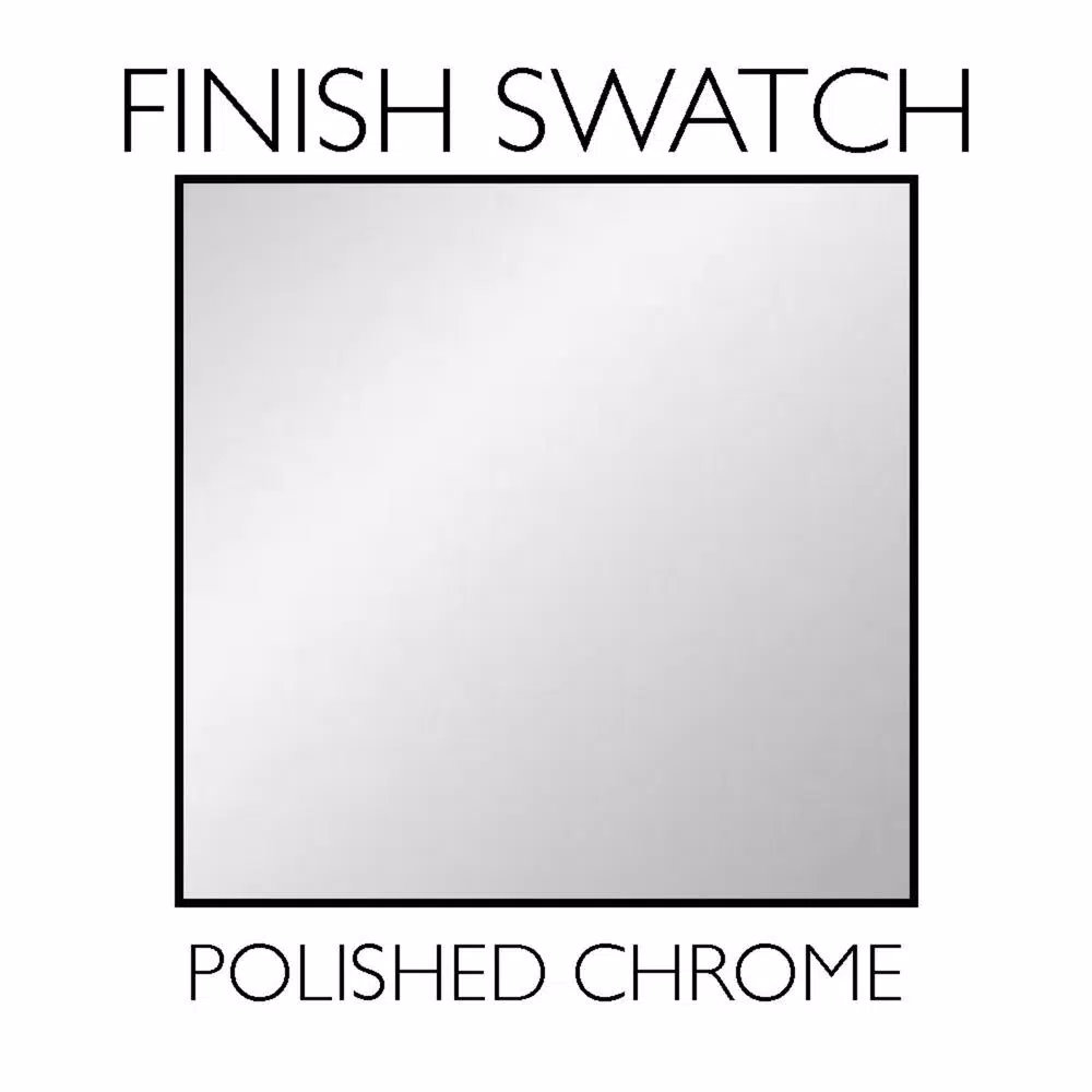 Design House Coventry Polished Chrome Single Cylinder Deadbolt Entry Handleset with Cambridge Interior Knob