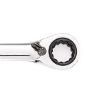 Husky 2-Piece SAE Quad Drive Reversible Ratcheting Wrench Set thumbnail 3